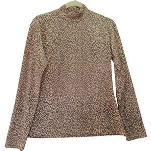 Don't Mess With Texas Womens Top Multi-Color Size Medium Polyester Blend